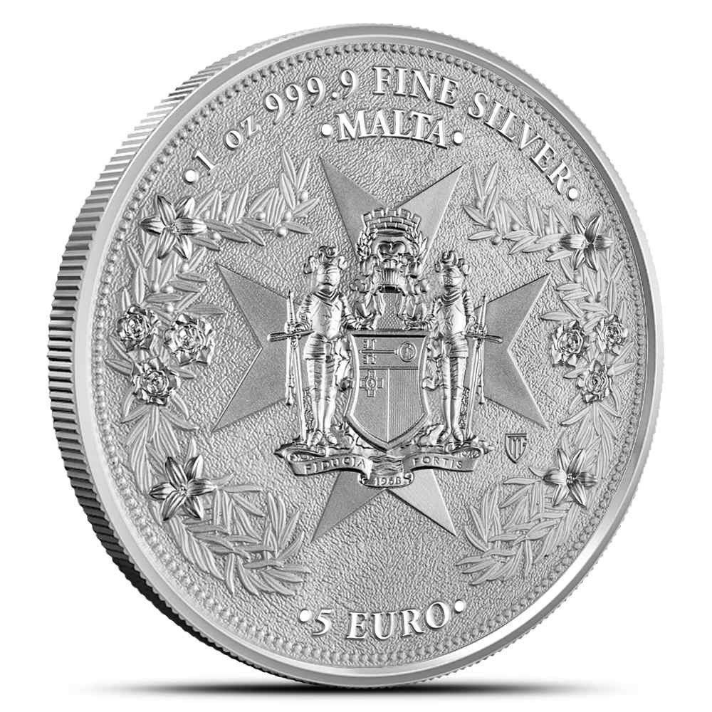 2026 1 oz Malta Silver Golden Eagle Coin (BU)
