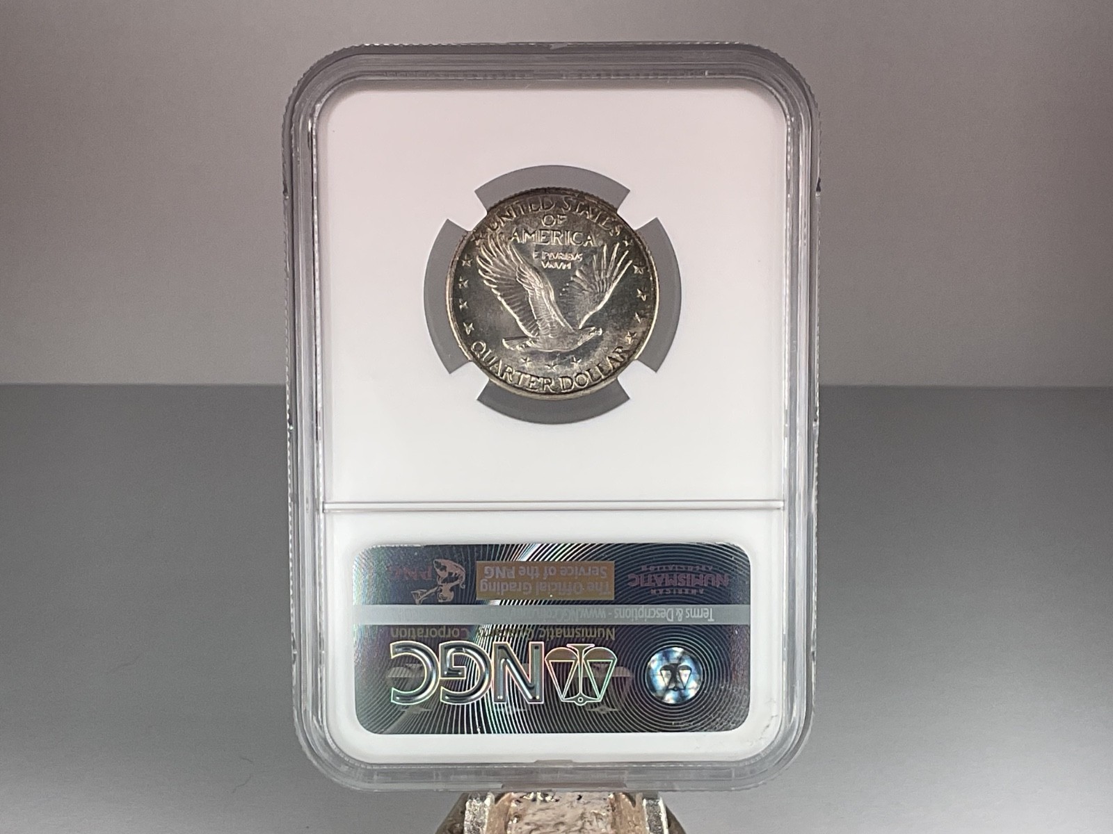 1924 P STANDING LIBERTY QUARTER ANACS MS63