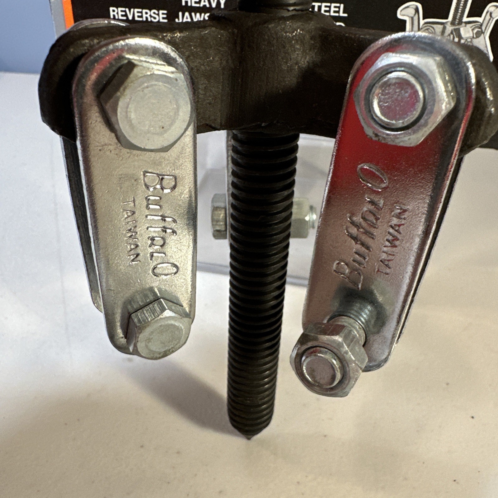 Industrial Gear Puller Heavy Gauge Steel 3 - Jaw, 4" Size Drop Forge Buffalo