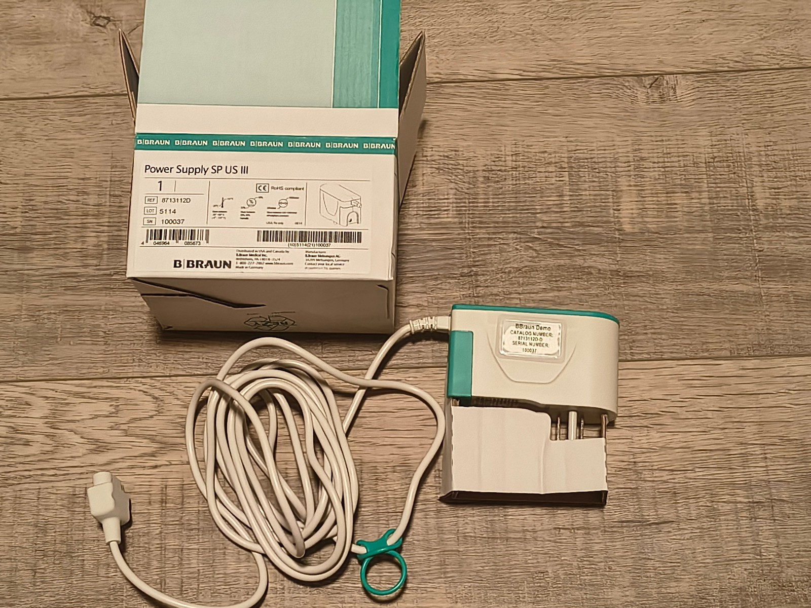 B Braun Power Supply SP US III Ref. 8713112D - NEW