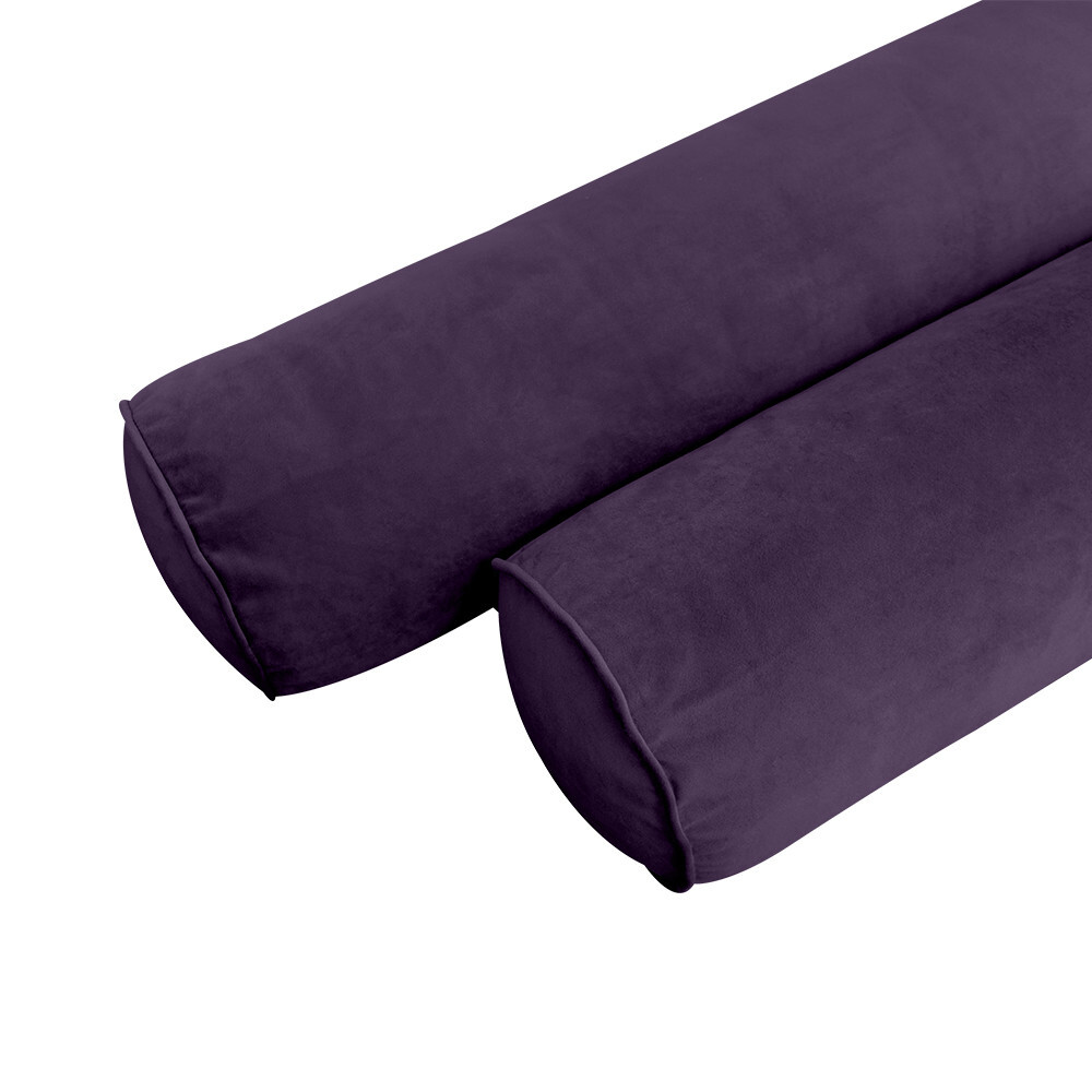 STYLE V5 Twin Velvet Pipe Trim Indoor Daybed Mattress Pillow |COVER ONLY| AD339