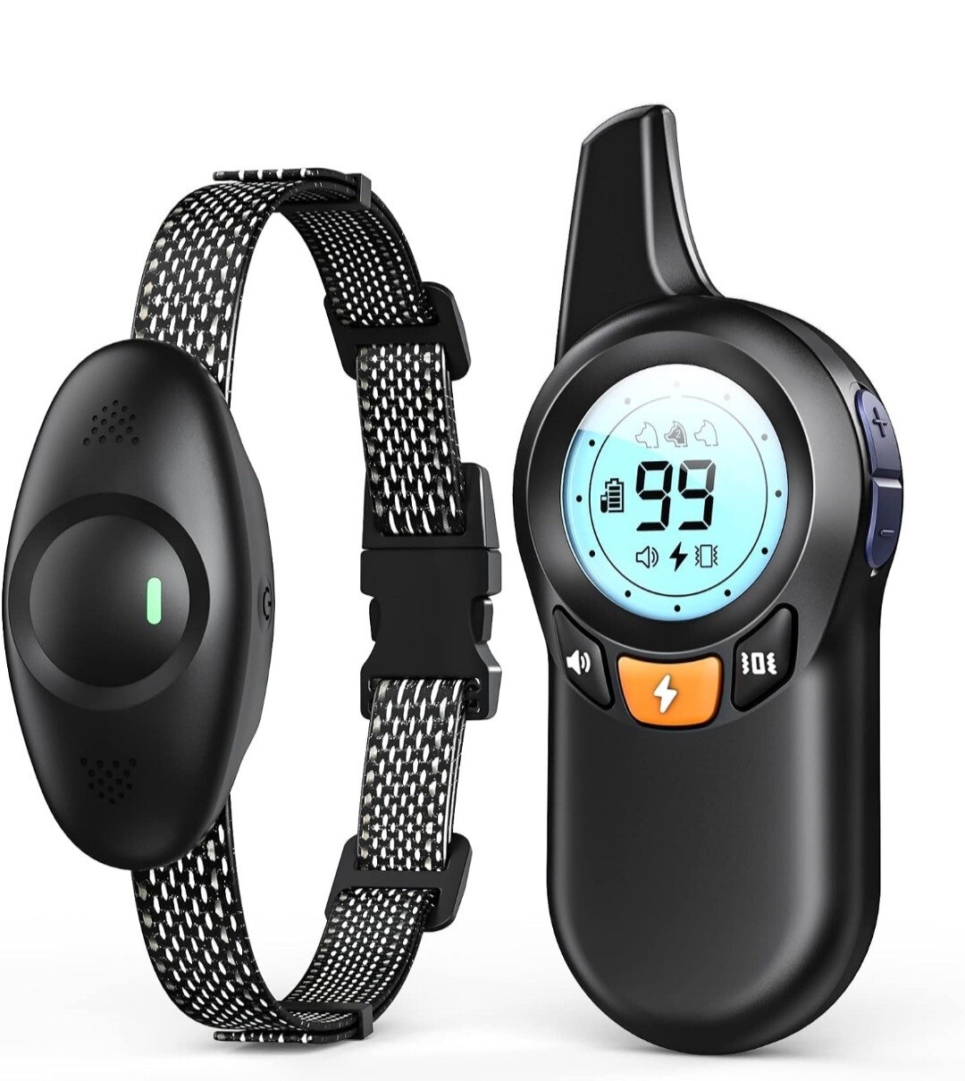 JSCLYAN Dog Training Collar w Remote Waterproof Shock Collar, Medium & Large Dog