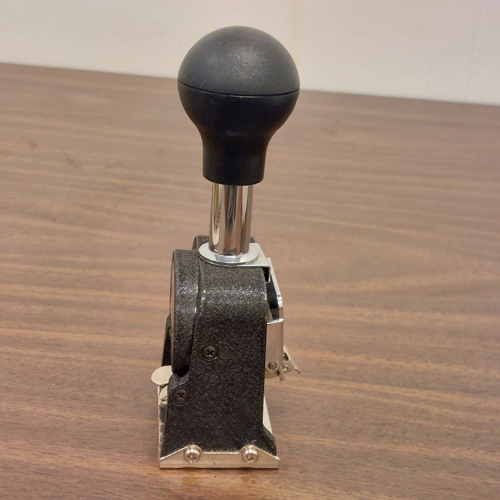 Bates Royall RNM6-7 Automatic Numbering Machine Ink Stamp 6-Wheels 7-Movements