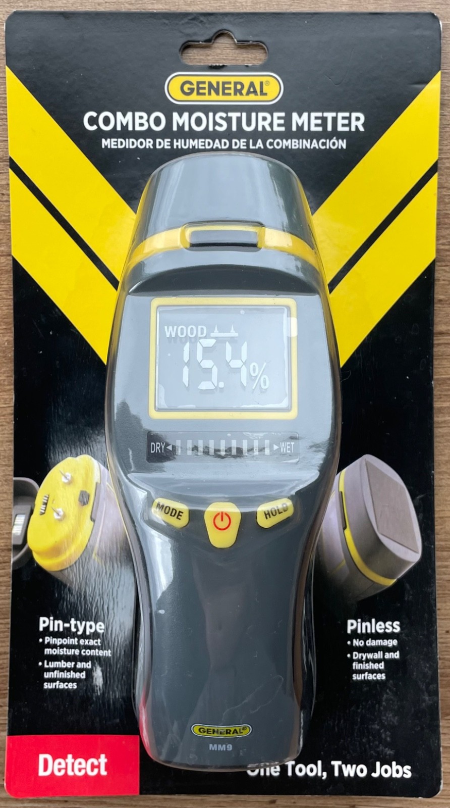 General Tools Combo Moisture Meter - Sealed Brand New