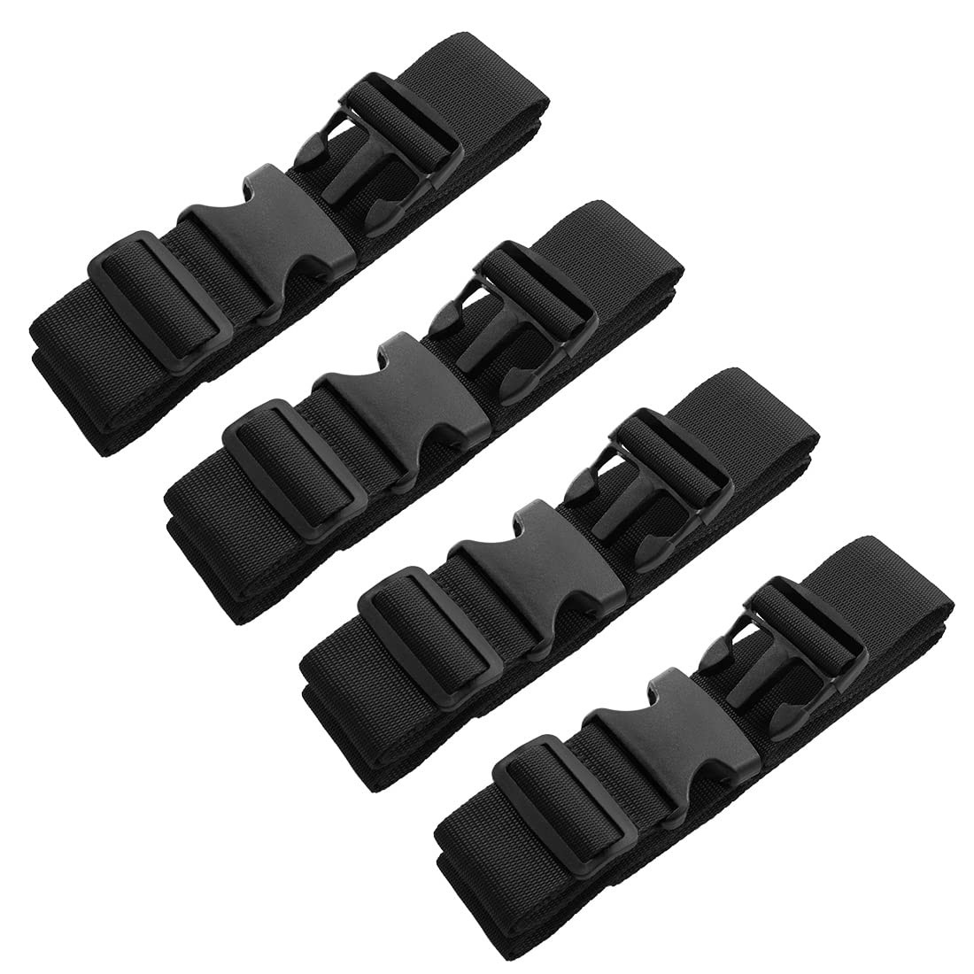 4pcs 74″×2″Luggage Straps for Suitcases,Adjustable Suitcase Straps and Heavy ...