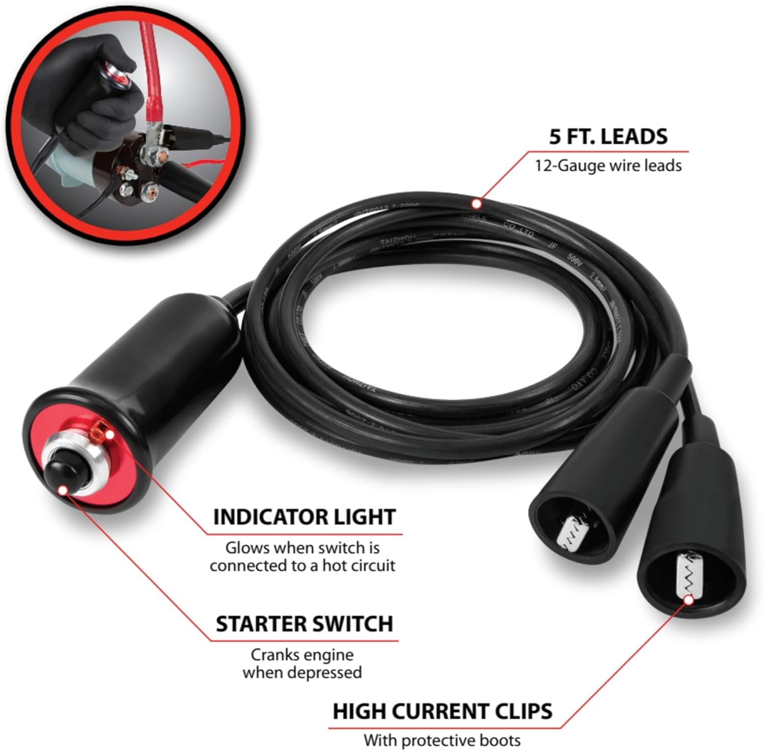 Heavy Duty Remote Starter Switch for Automotive Starting Systems