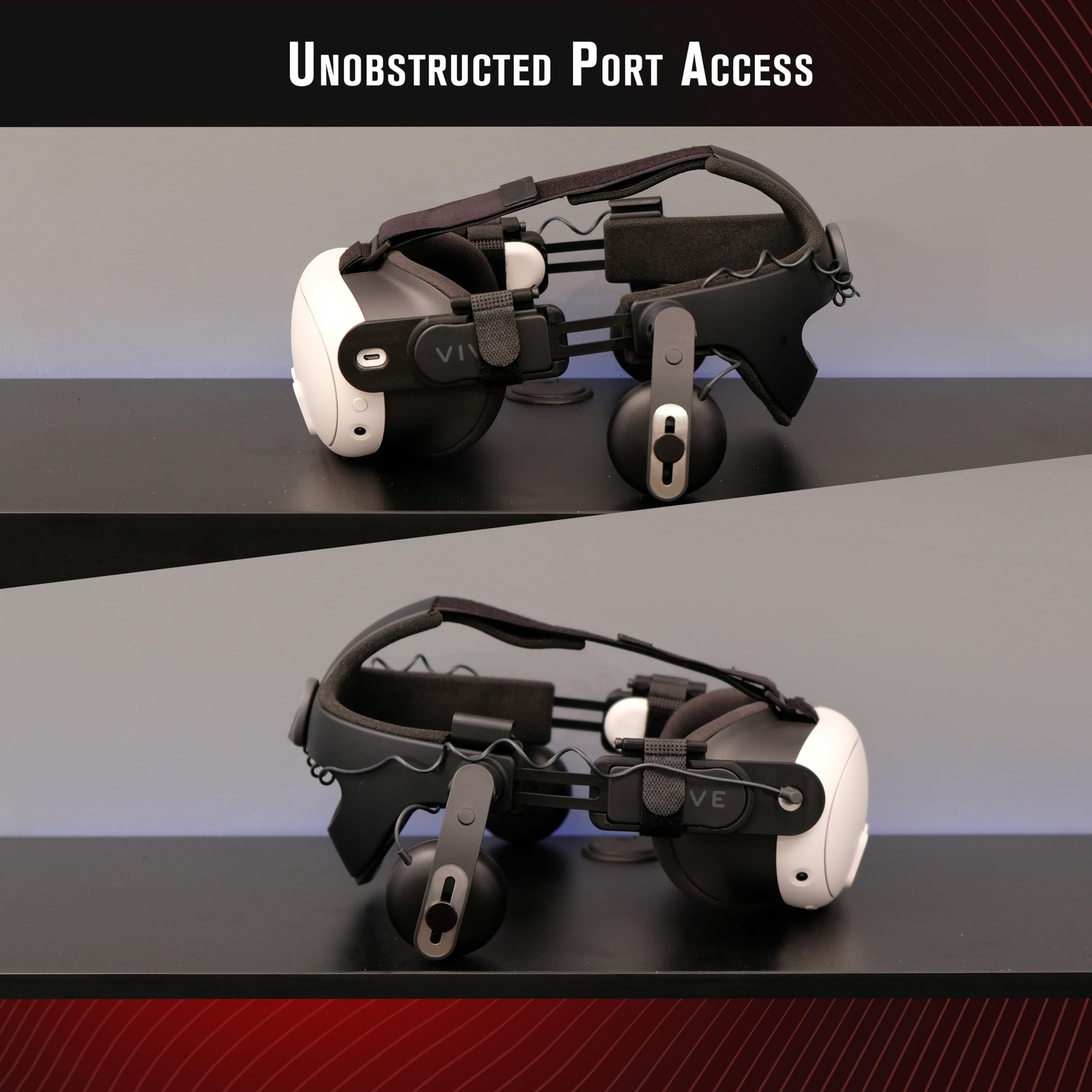 Quest 3 Headset Adapter for Aftermarket Headstrap Mounting