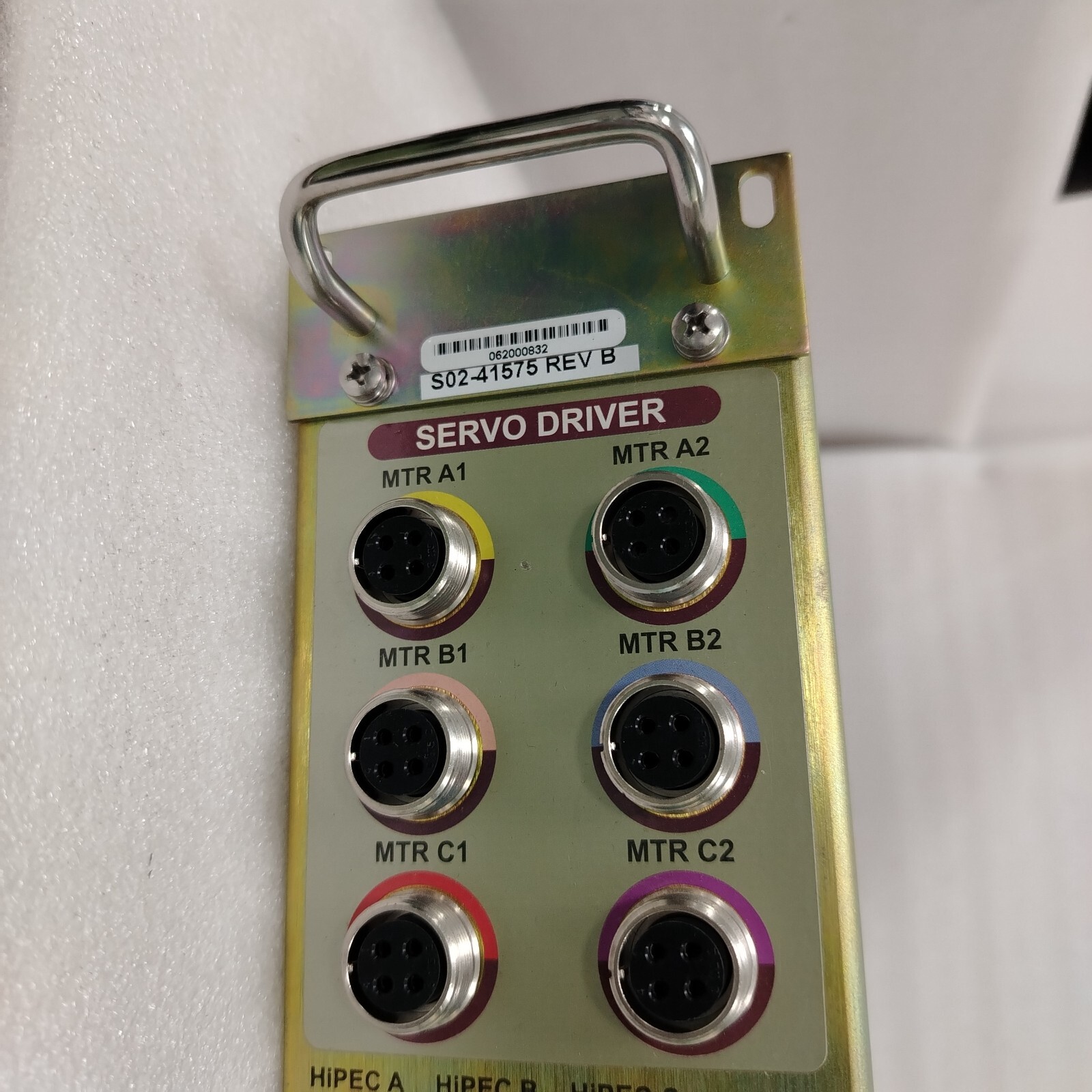 ASM S02-41575 REV B Servo Driver