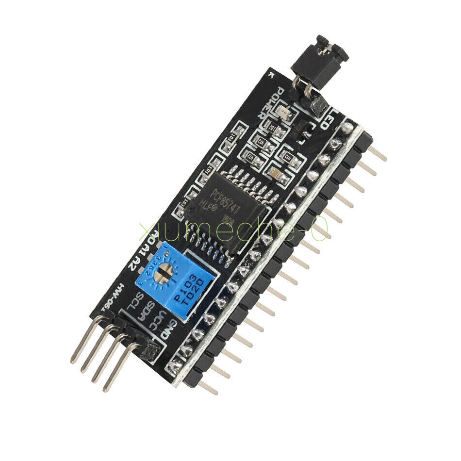 IIC I2C Adapter Serial Interface Board Module For Arduino 1602 2004 LCD Display