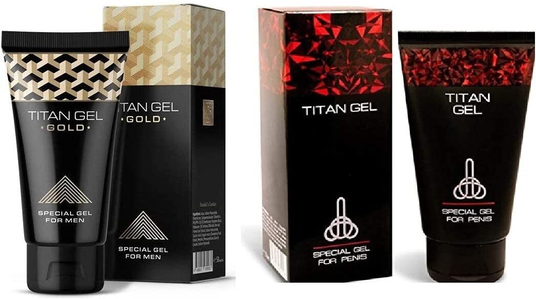 Titan Gel Lubricant for Men Original w/ Hologram Geuine Hendel Shipping from USA