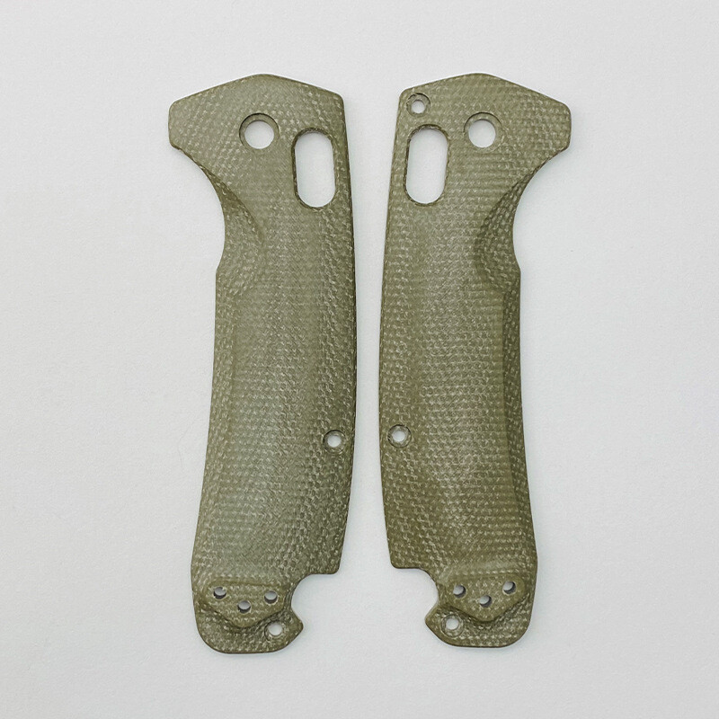 2PC Replacement Handle Custom Micarta Blade Scale For Benchmade North Fork Knife