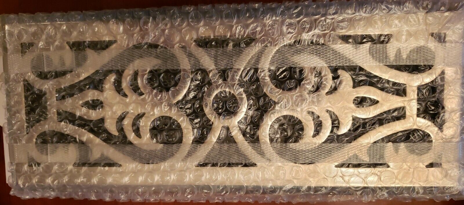 NEW RESTORATION HARDWARE SCROLL GRILLWORK REGISTER COVER - NICKEL