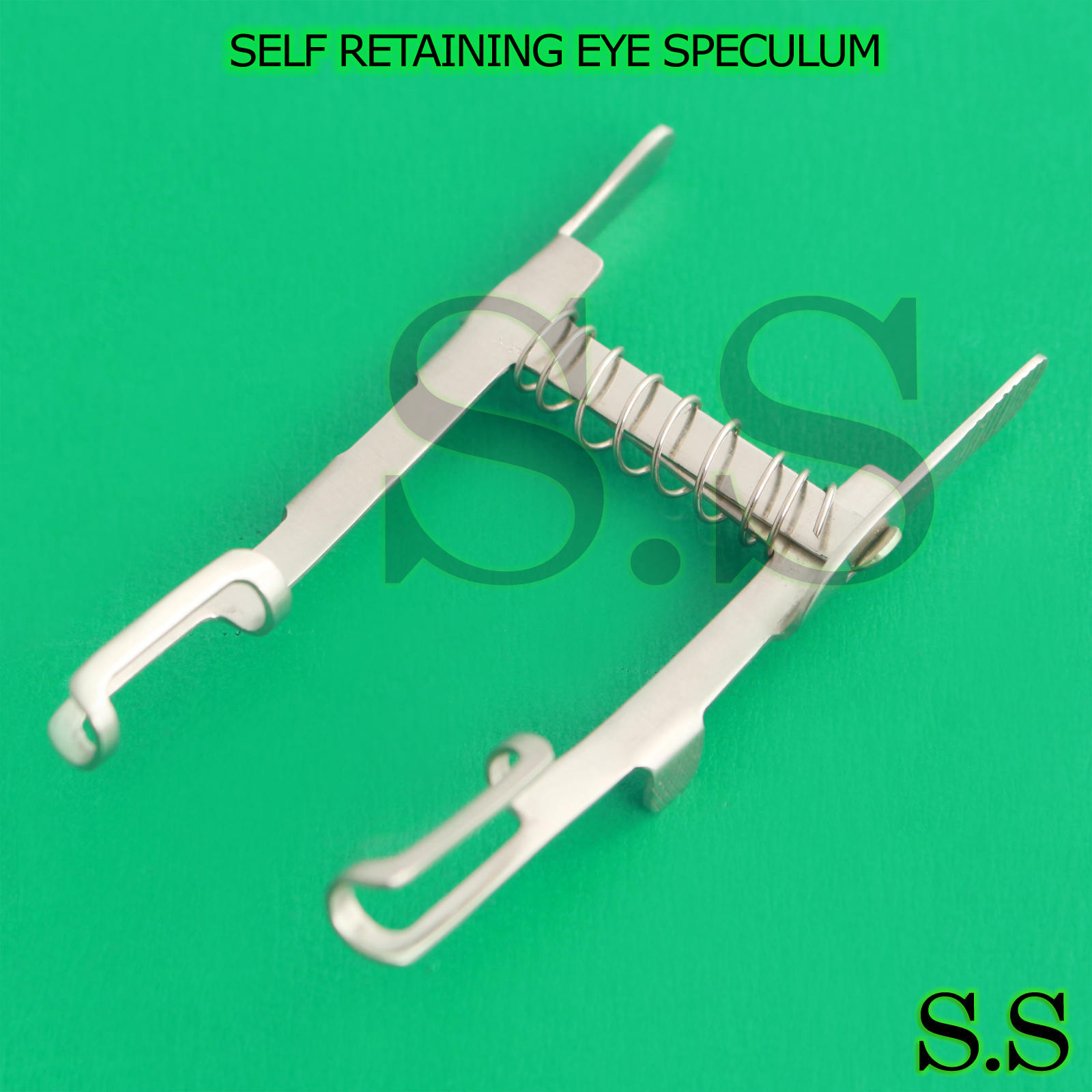 MELLINGER SELF RETAINING EYE SPECULUM 15MM OPEN BLADES