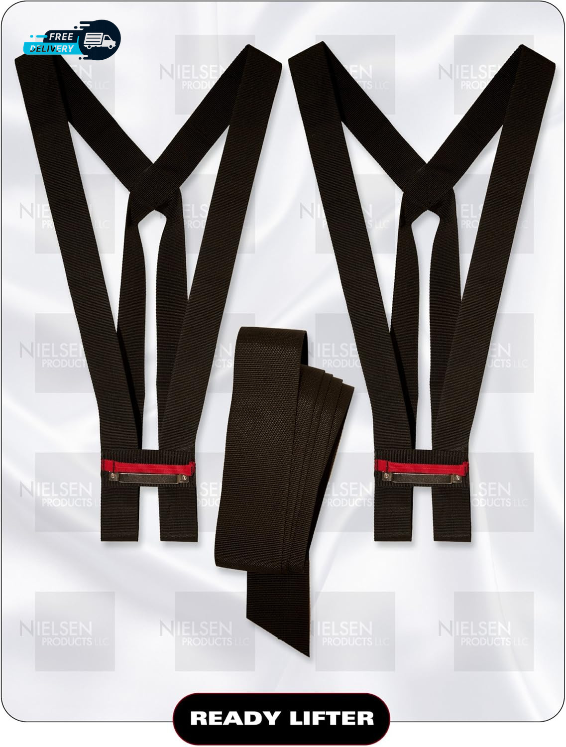 Ready Lifter Shoulder Moving Straps for Furniture Appliance Heavy or Bulky