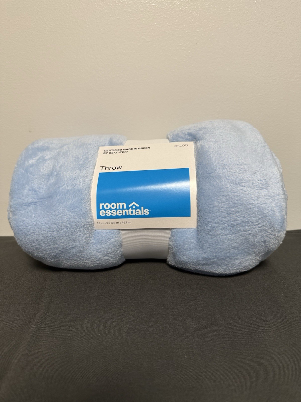 Light Blue Throw Room Essentials 50 X 60 NEW