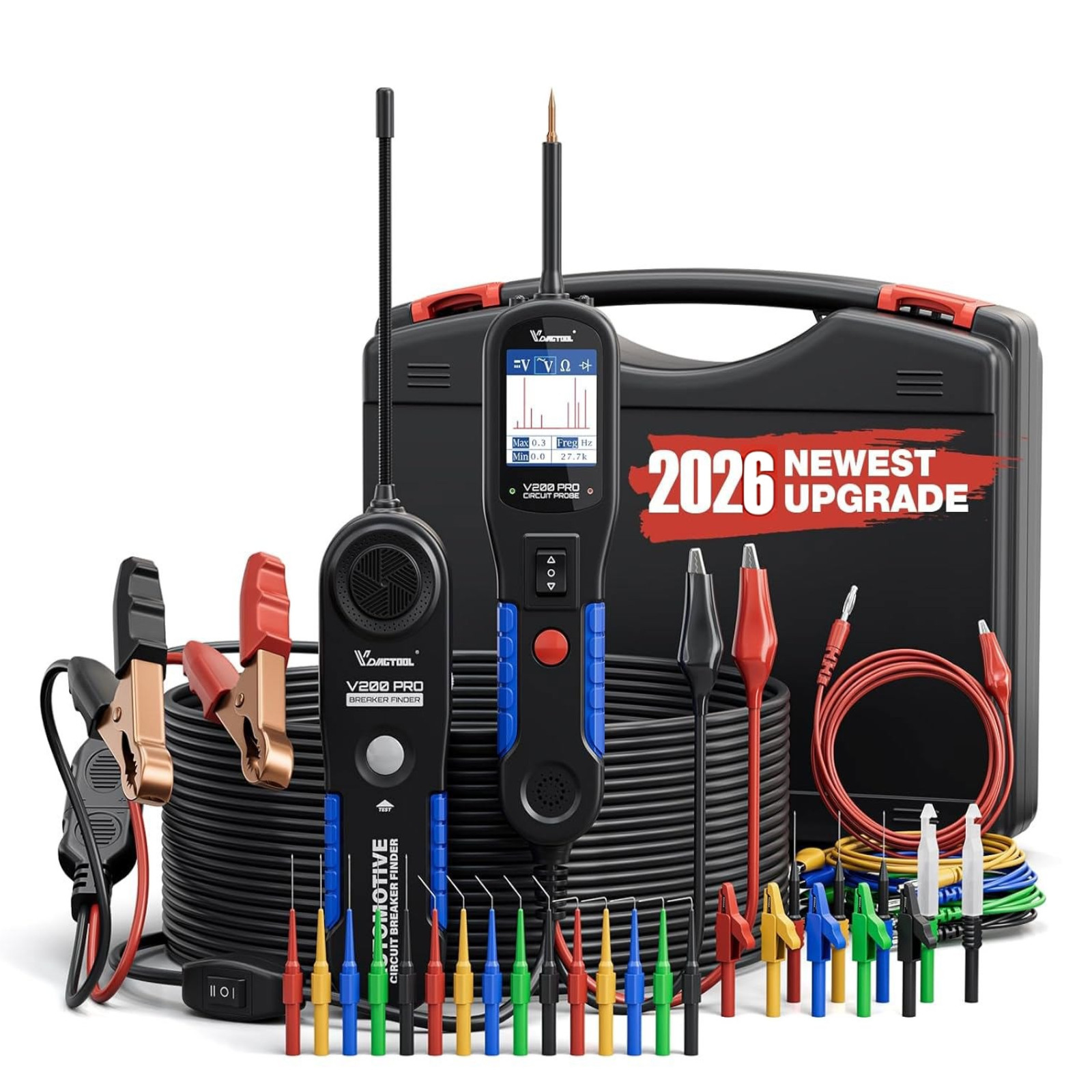 2026 VDIAGTOOL V200Pro Power Scan Circuit Tester Electrical Power Probe Tool 12V