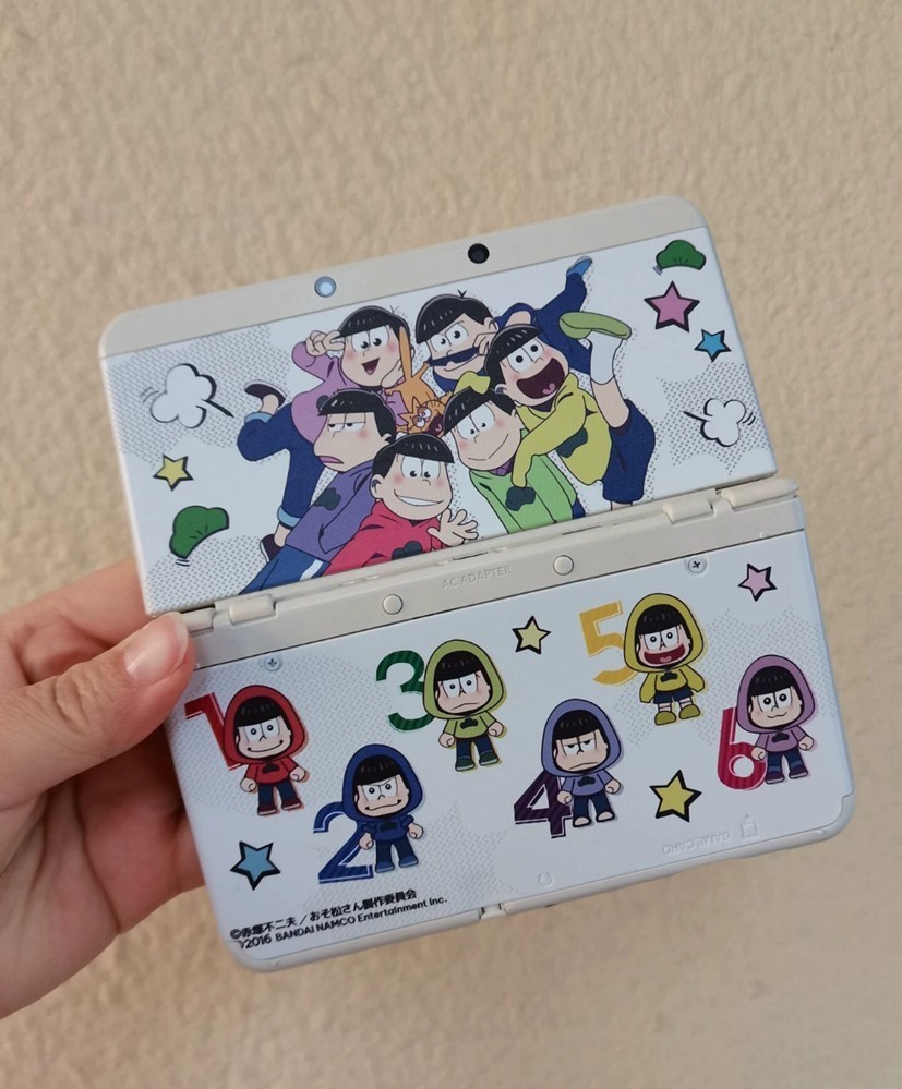 Osomatsu-san Nintendo New 3DS console parts cover Top & Bottom Replacement Shell