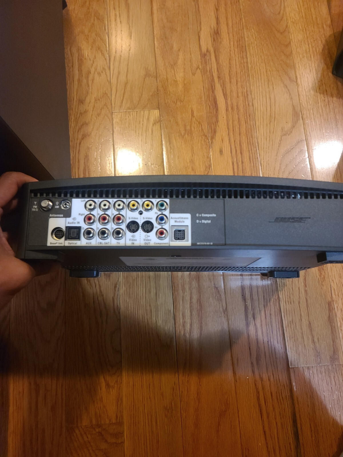 BOSE AV3-2-1 III Media Center w/ PS3-2-1 II Powered Speaker System No Remote