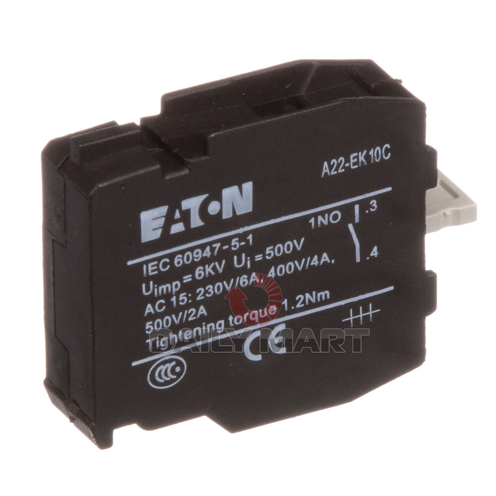 20pcs/New In Box EATON MOELLER A22-EK10C Switch Contact Block