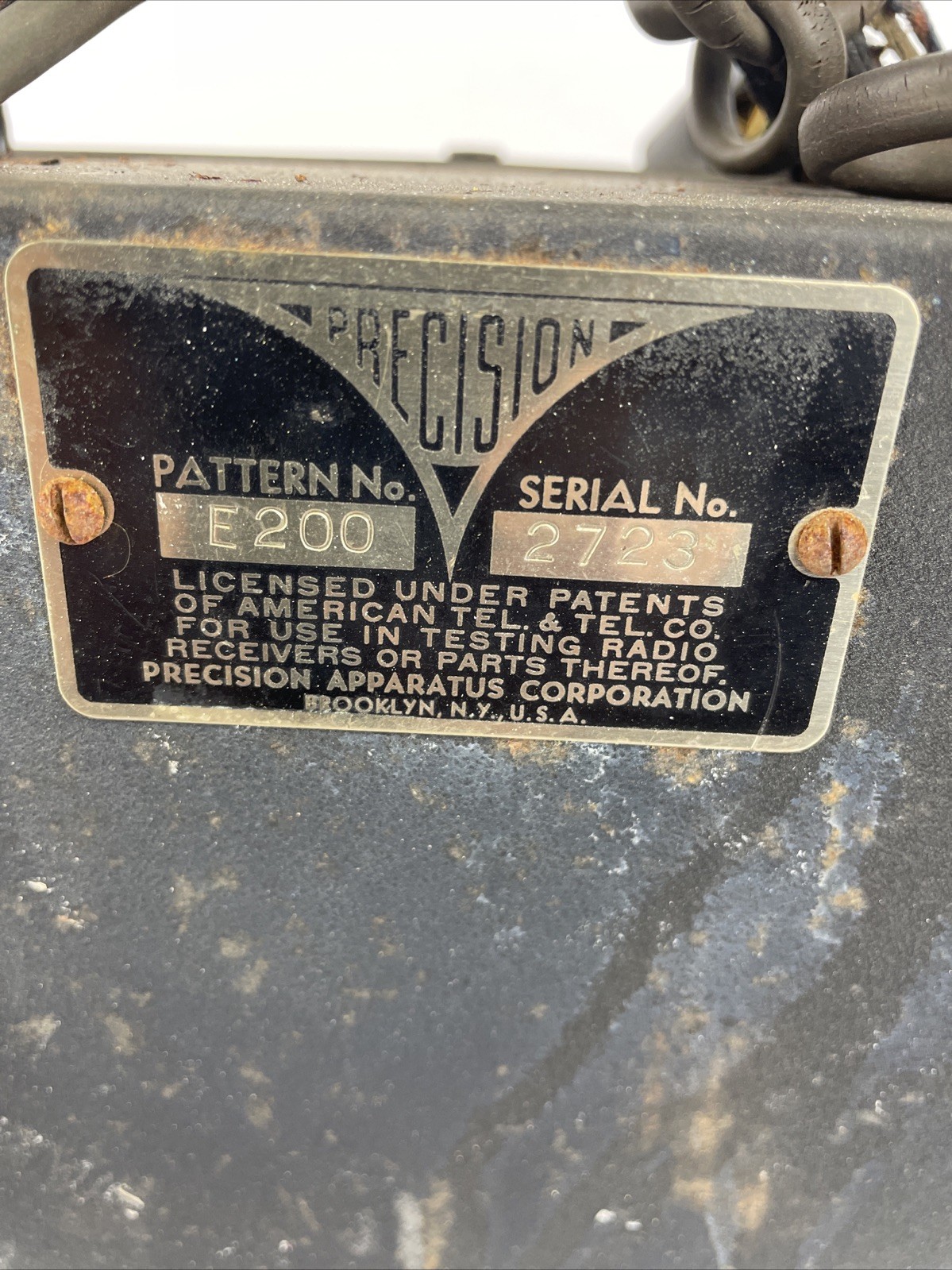 Precision Signal Marking Generator Series E-200-C - Precision Apparatus Co. USA