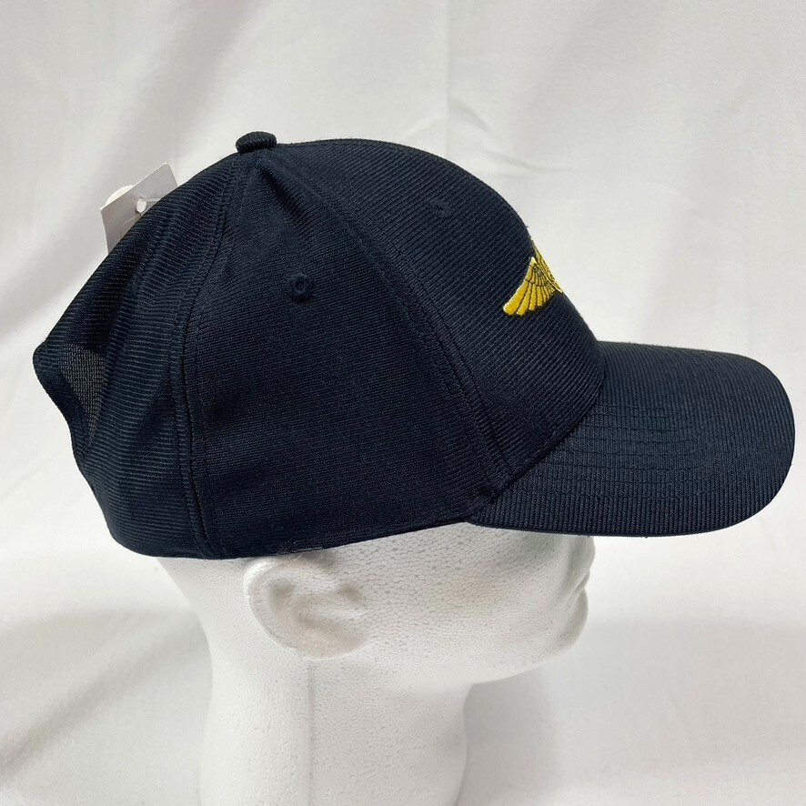 Eagle Crest USA Navy Aircrew 6-Panel Snapback Embroidered Wings Blue Hat NWT