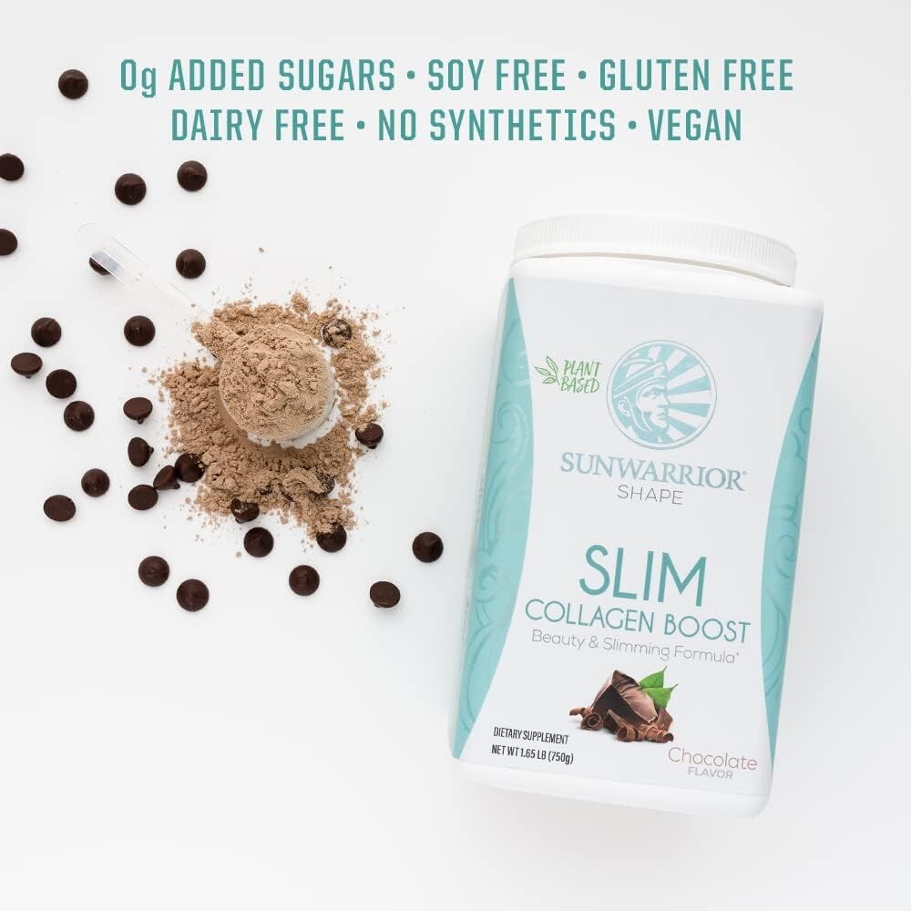 Sunwarrior Slim Collagen Peptides Powder with Vitamin C & Biotin Gluten Free Ket