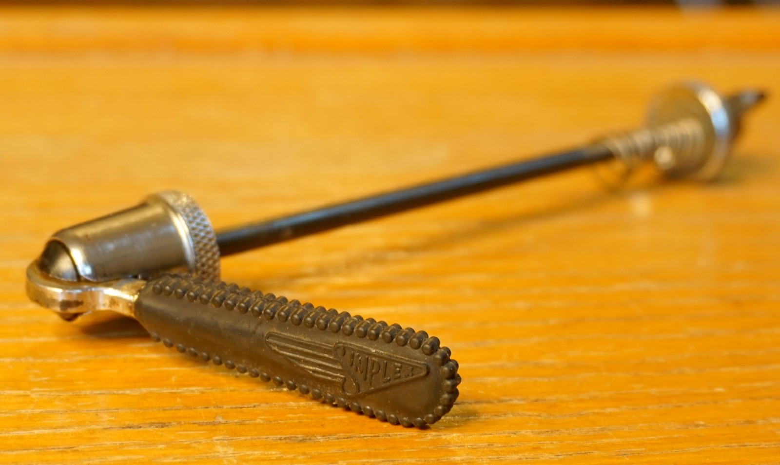 Vintage Simplex Skewer Quick Release Front Wheel QR Competition Jeu De Blocage