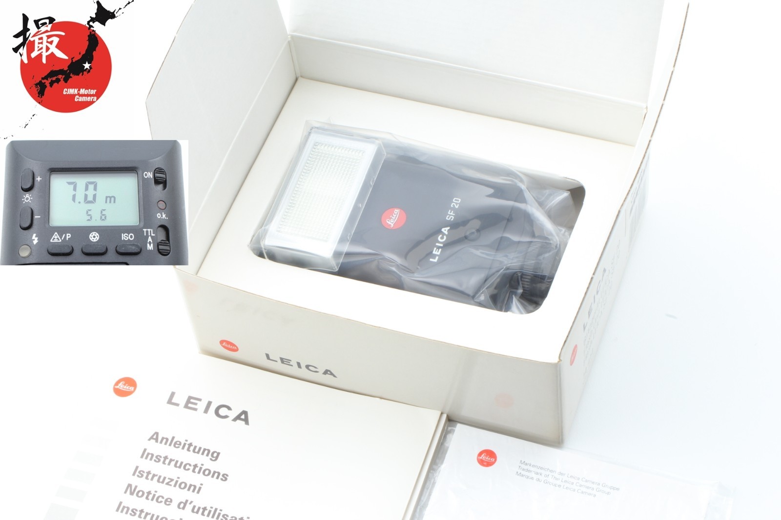 Tested 【MINT in Box】 Leica SF20 Shoe Mount Flash 14414 For M6 TTL M7 From Japan