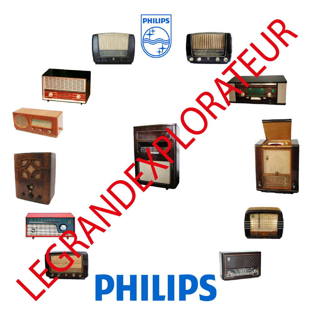 Ultimate Philips Vintage Audio Radio TV Repair Service manual   2300 manuals DVD
