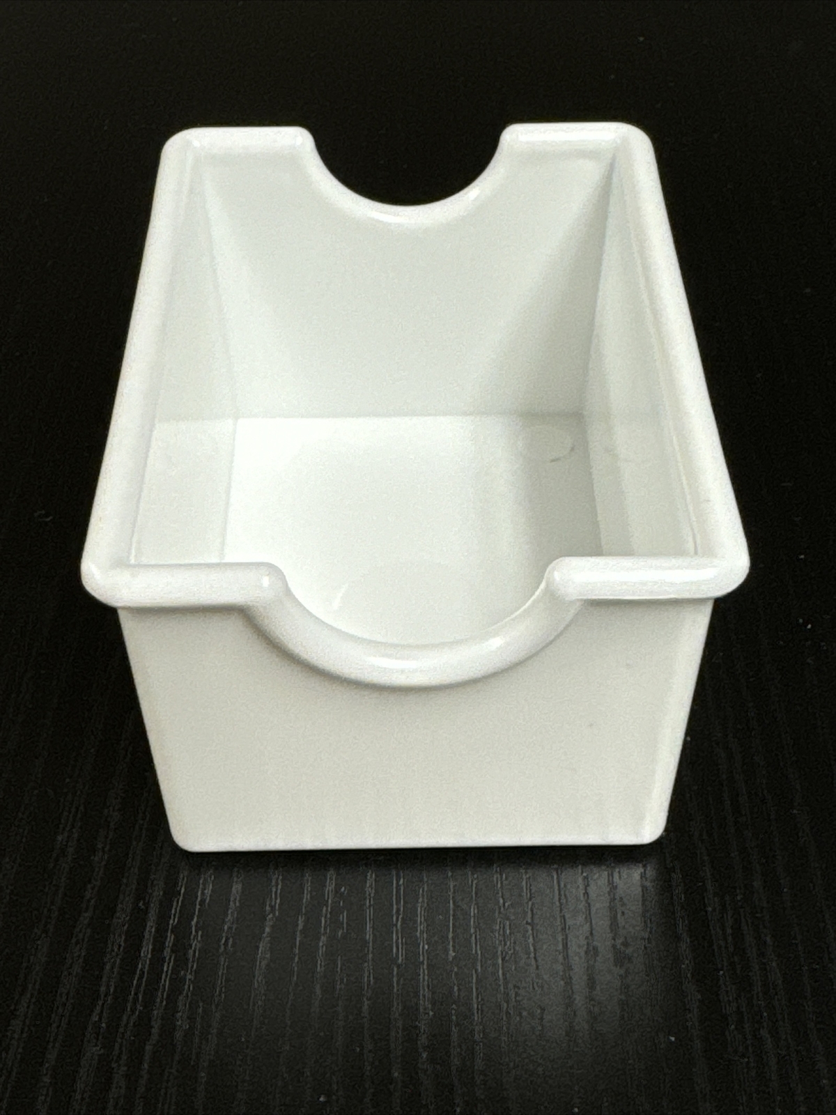 Tablecraft - 56B - White Sugar Packet Holder