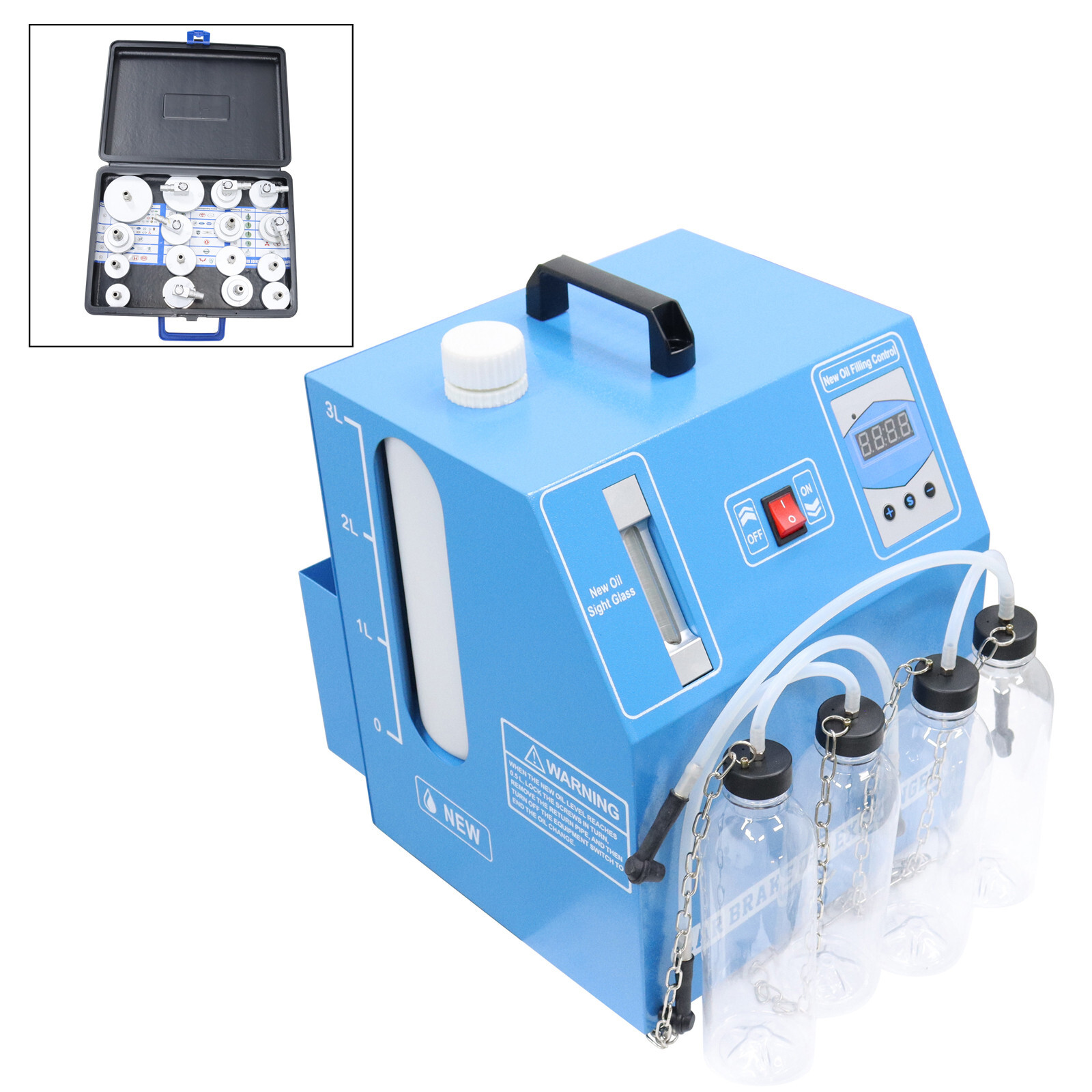 Brand New Brake Oil Replacement Machine Positive Pressure Brake Oil Changer 12V