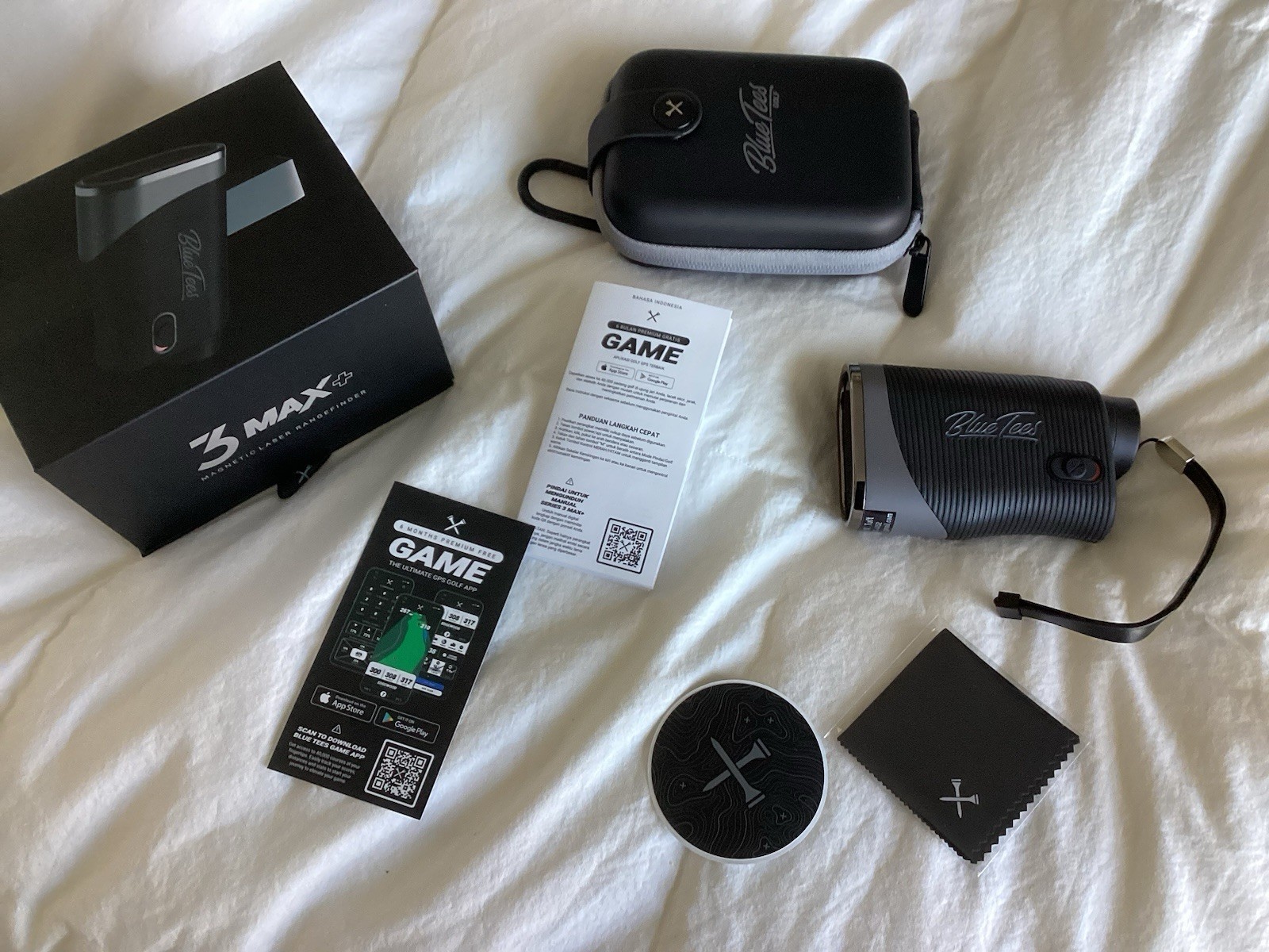 Blue Tees Series 3 Max + Rangefinder 2025 Bluetees Complete Kit