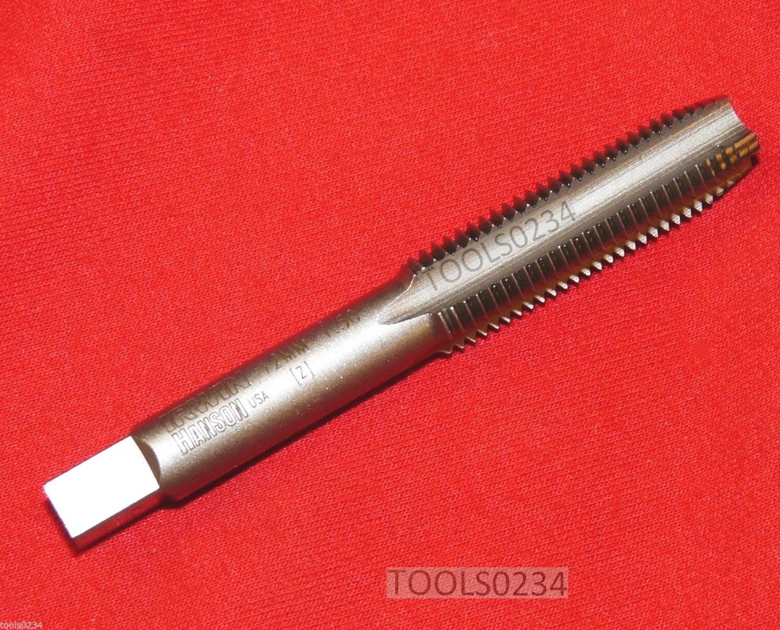 M12 X 1.5 Plug Hand Tap Irwin Hanson 1743 ZR 12MM RH Carbon Steel 4Flute Metric