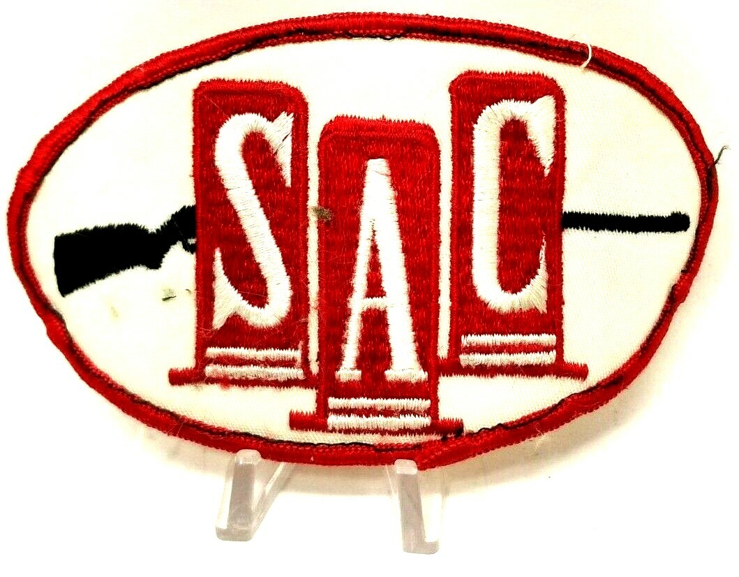 S. A. C. SAC Rifle Patch Vintage 5" (B76)