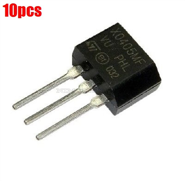 10Pcs Dip TO-202 St X0405MF 4A 600V Scr New Ic qs
