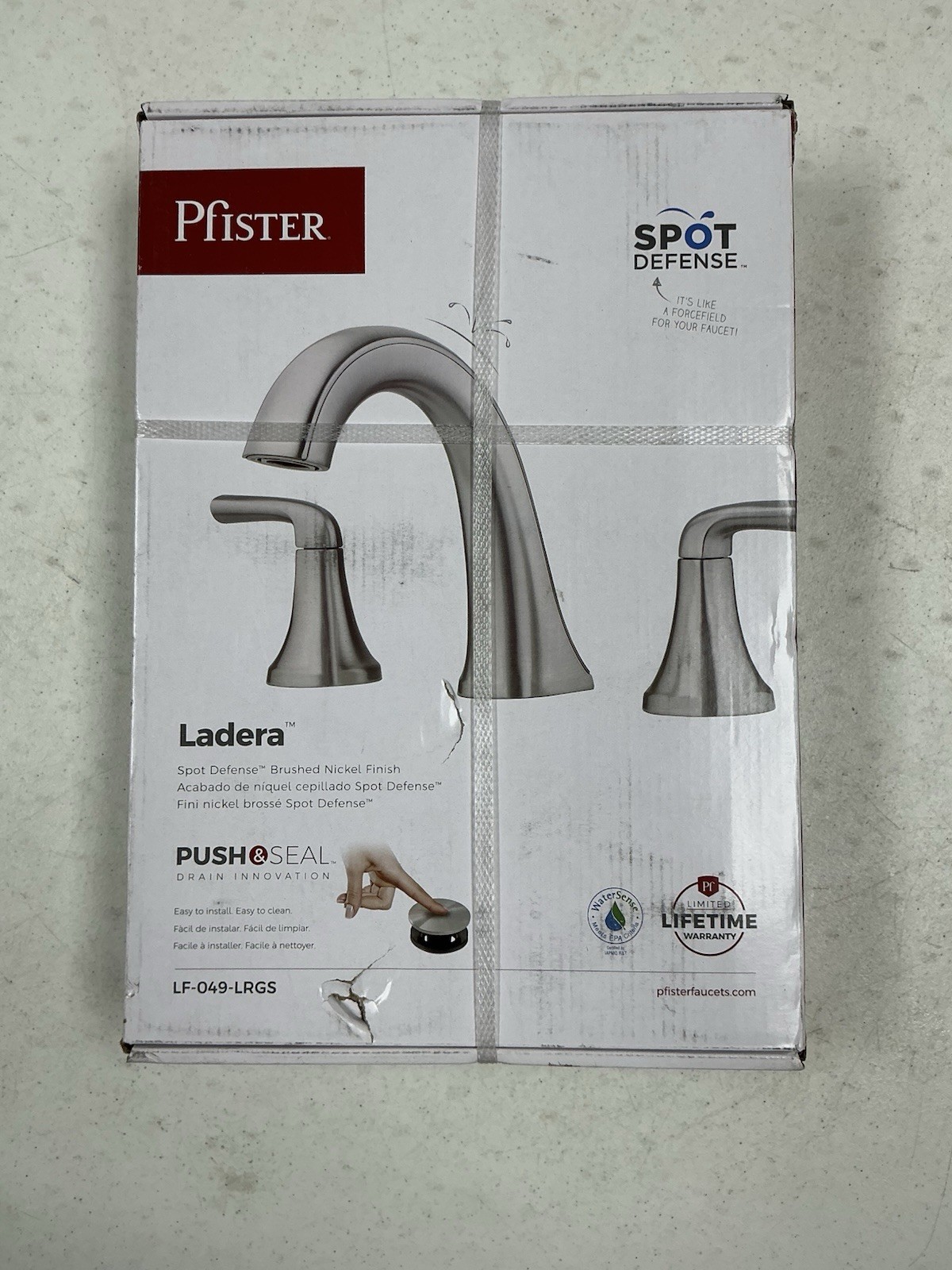 Pfister Ladera 8 in. Widespread 2-Handle Bathroom Faucet in Brushed Nickel