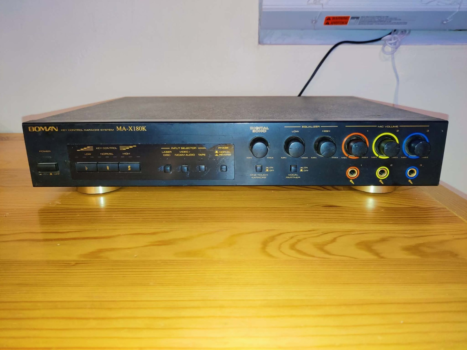 Bowman MA-X180K Karaoke Key Control System