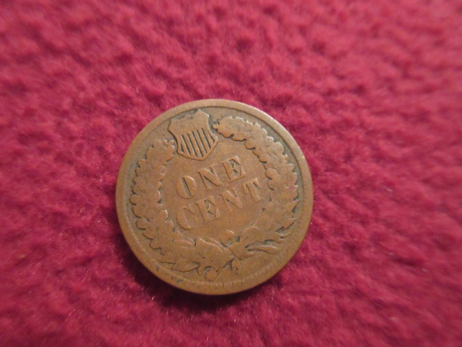 1882 DATED INDIAN CENT ORIGINAL