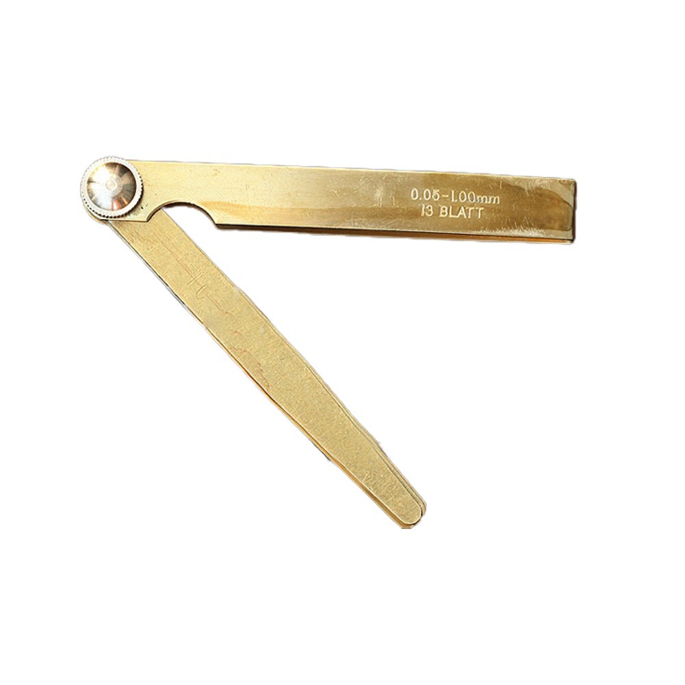 Measure Tool Feeler Gage Brass Engineers Measure Tool Suitable For Designers
