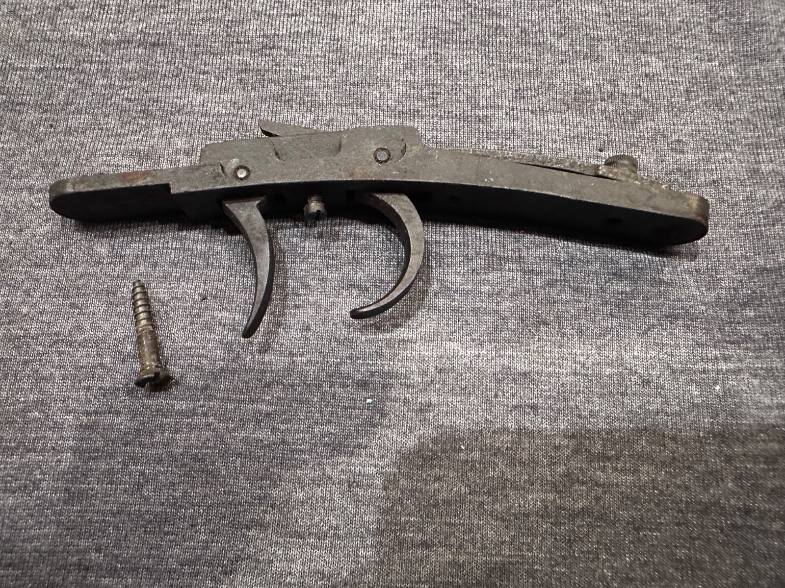 Thompson Center Hawken Muzzleloader Double Set Trigger Assembly