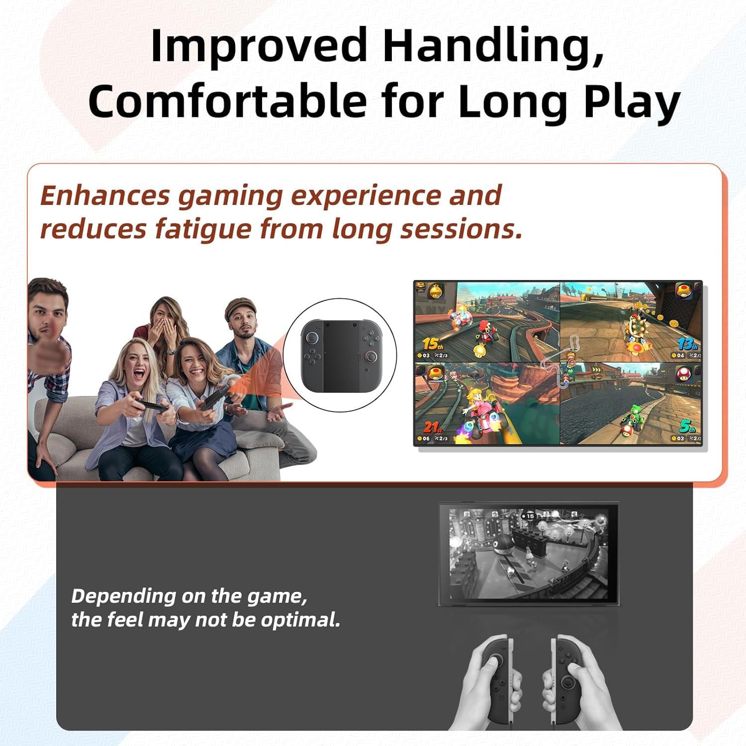 GKEAPZA Switch 2 JoyCon Charging Grip