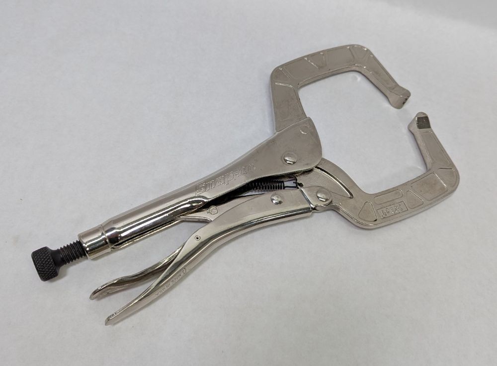 Snap-on LP11C 11" Locking C-Clamp Pliers