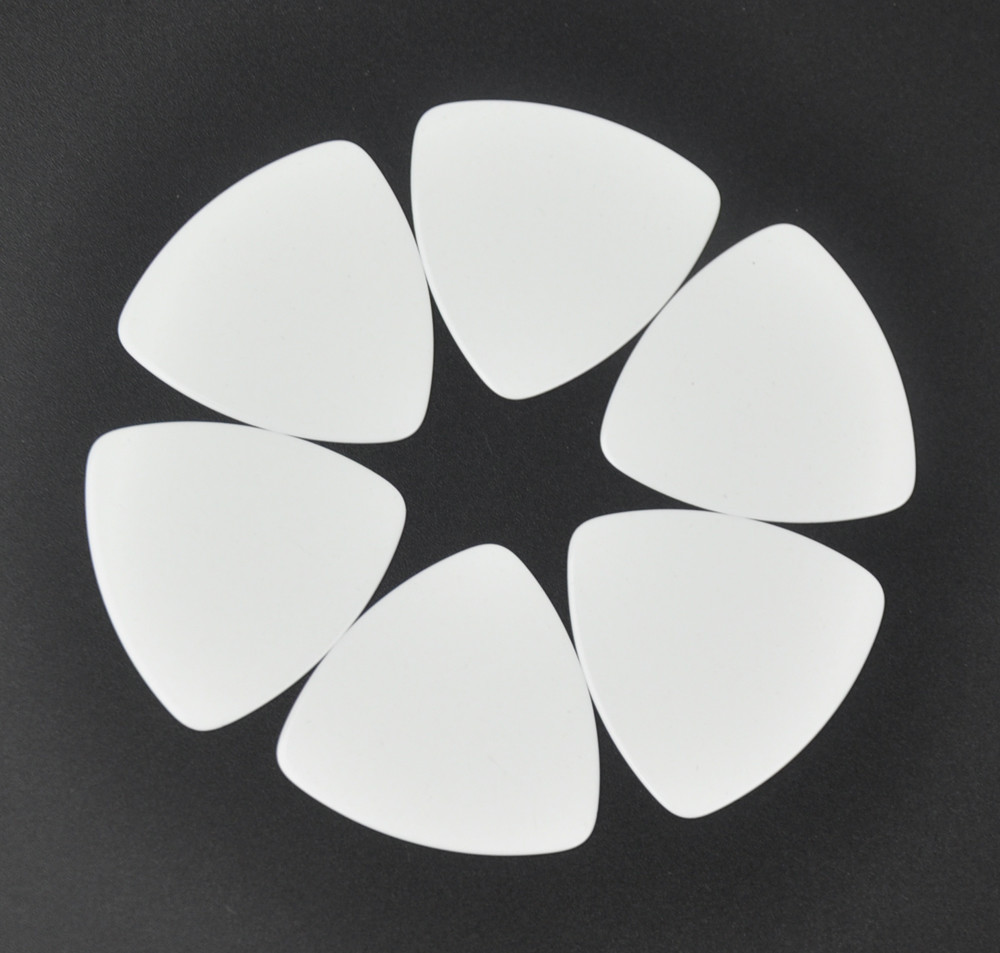 20Pcs Celluloid 346 Rounded Triangle Guitar Picks 0.71mm Assorted Colors