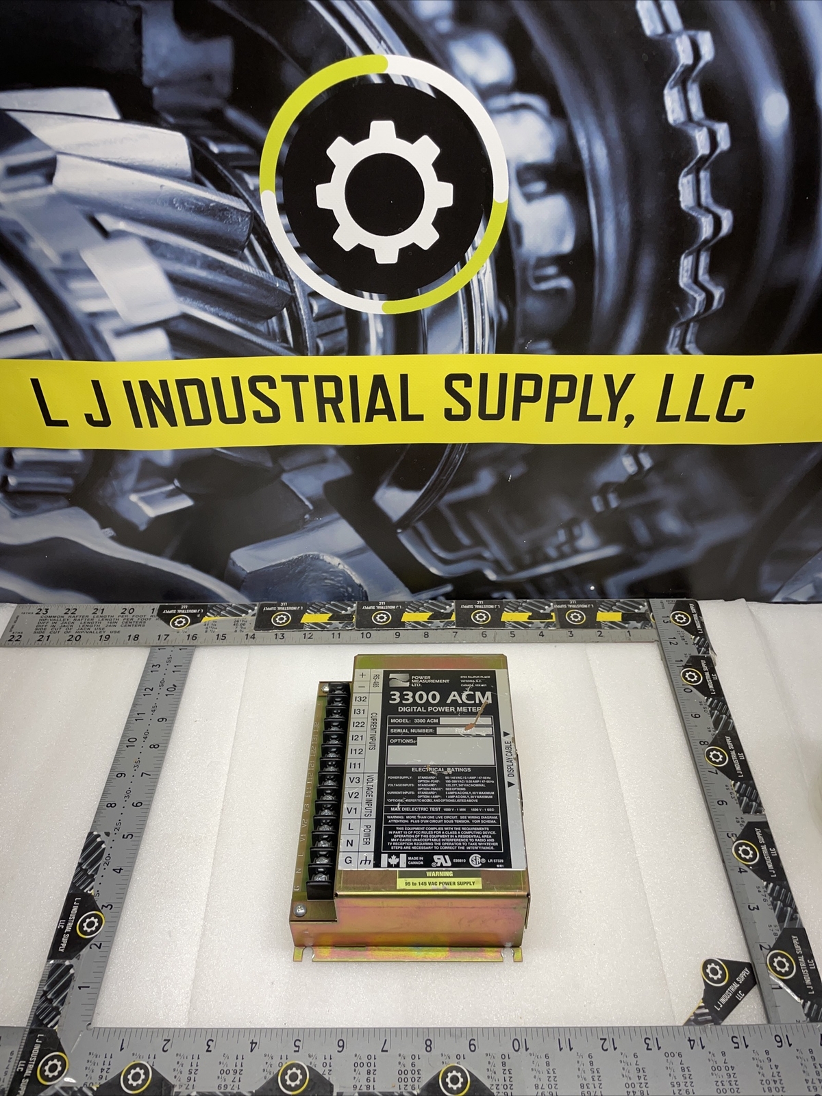 Power Measurement 3300 ACM Digital Power Meter _95-145VAC_WARRANTY_FAST SHIPPING
