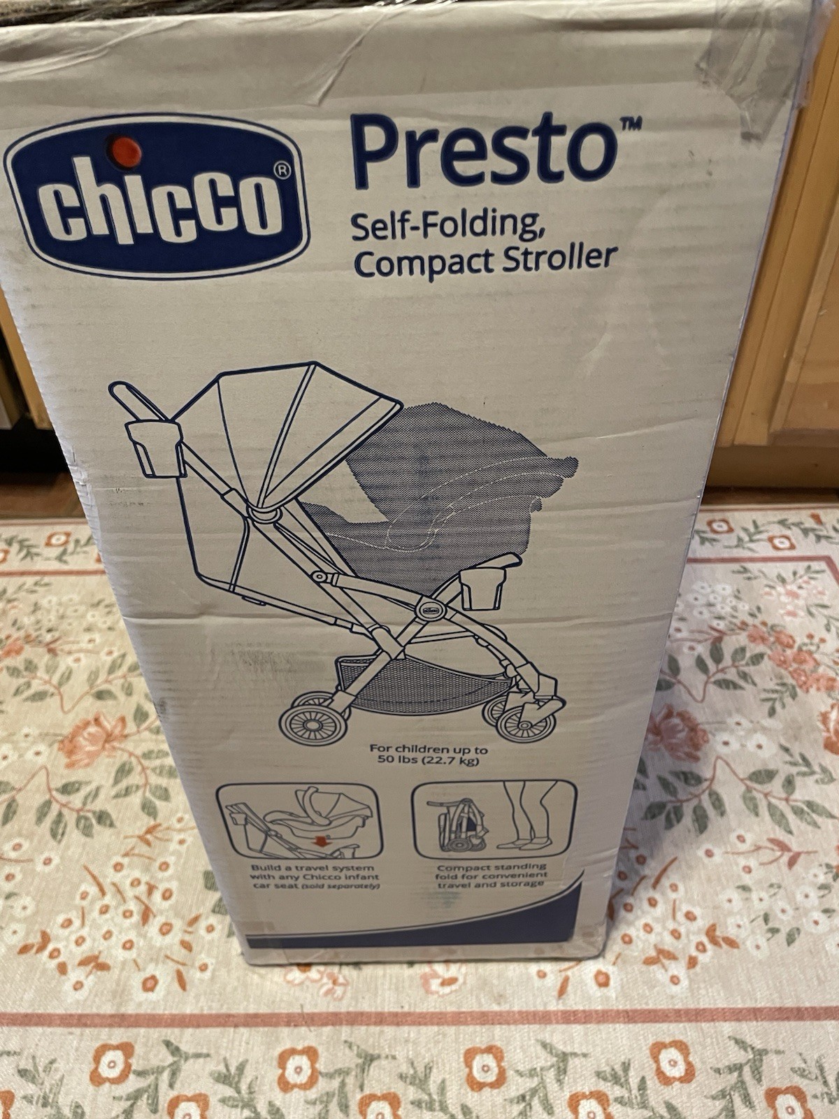 Chicco Presto Compact Stroller - Gray