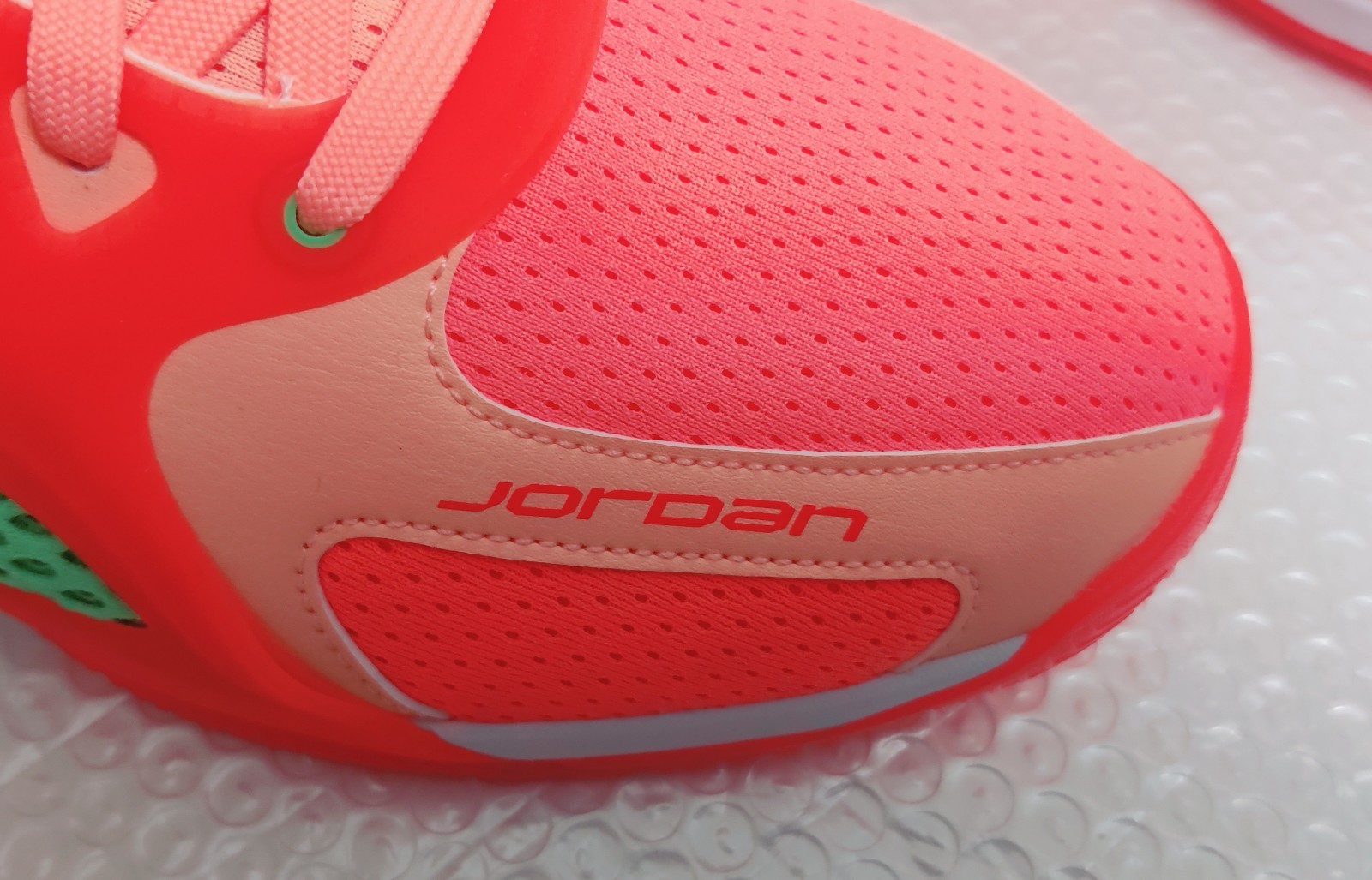 Jordan Heir SE Orange Pulse Ghost Green Basketball Men Women Multi SZ NIB No Lid