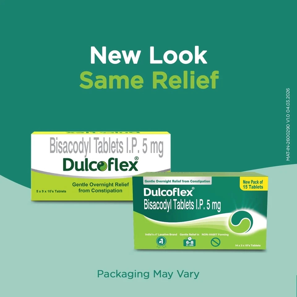 Dulcolax Dulcoflex Constipation Relief Laxative 300 Tablets