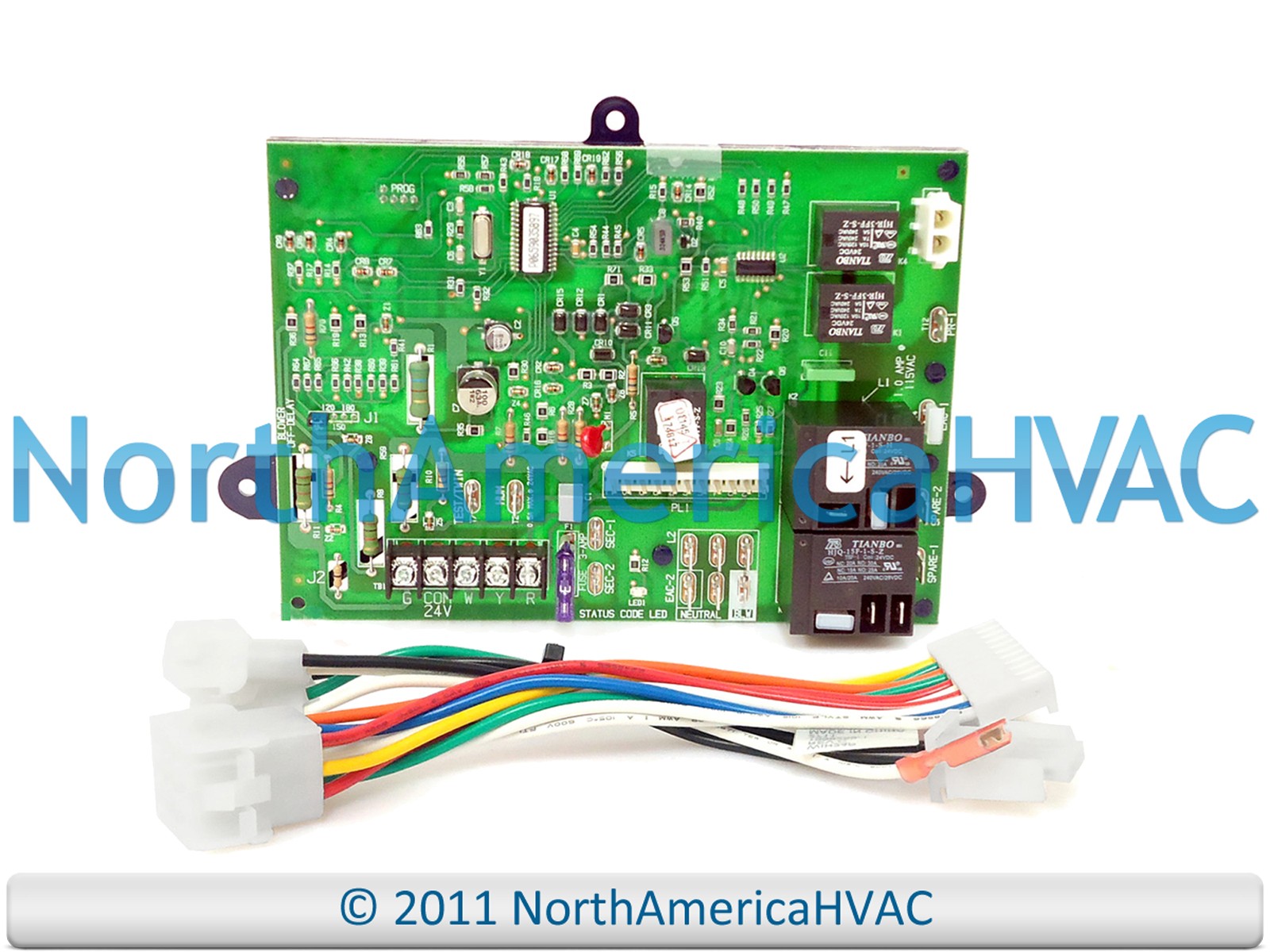Furnace Control Circuit Board Replaces Carrier Bryant Payne Day&Night HK42FZ013