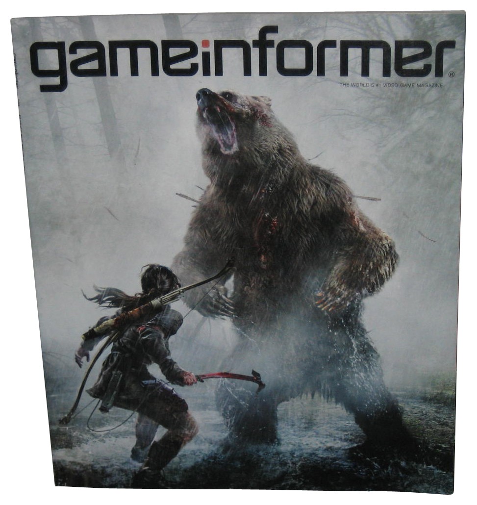 Game Informer Video Game March 2015 Magazine Book #263 - (Rise of The Tomb Raide