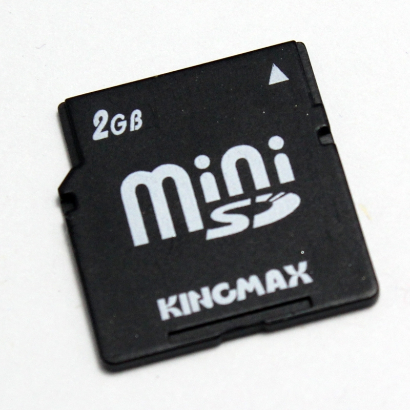 Kingmax 2GB MiniSD Memory Card For Nokia N73 N93 Old Cell Phones